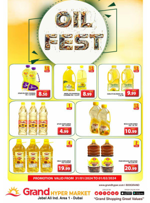 Oil Fest - Grand Hypermarket Jebel Ali