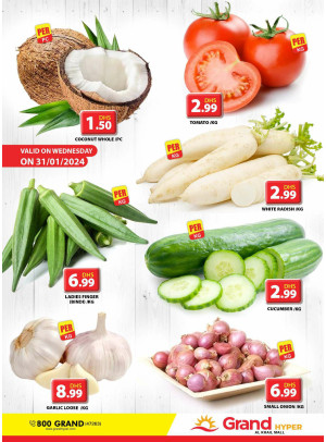 Veggie Wednesday - Grand Hyper Al khail Mall