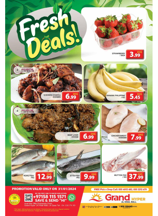 Fresh Deals - Grand Hyper Al Khail Mall