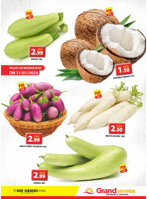 Veggie Wednesday - Grand Hyper Muhaisnah