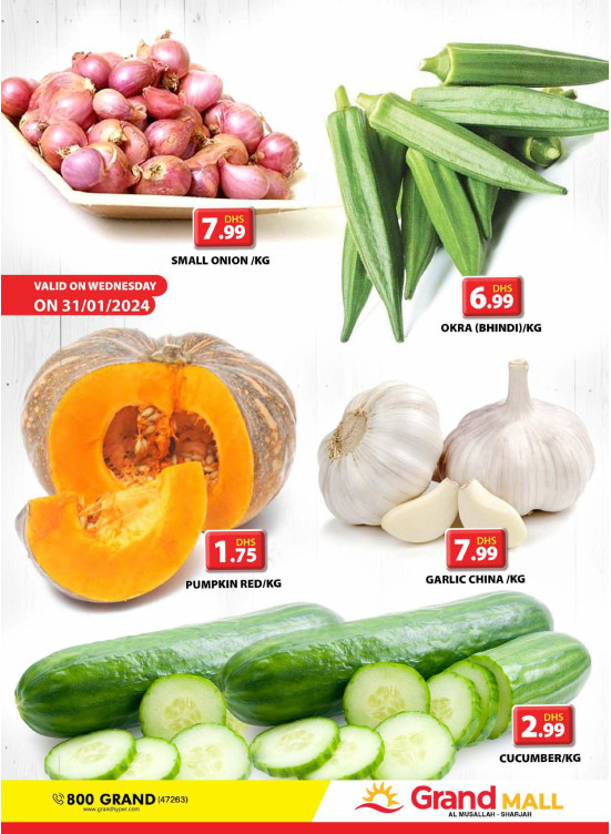 Veggie Wednesday - Grand Mall Sharjah