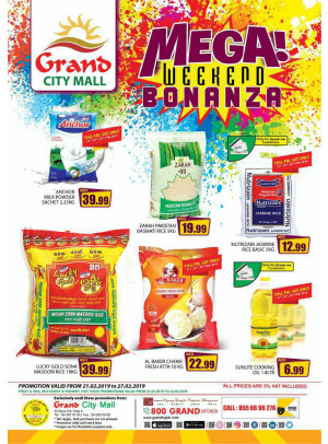 Mega Weekend Bonanza - Grand City Mall