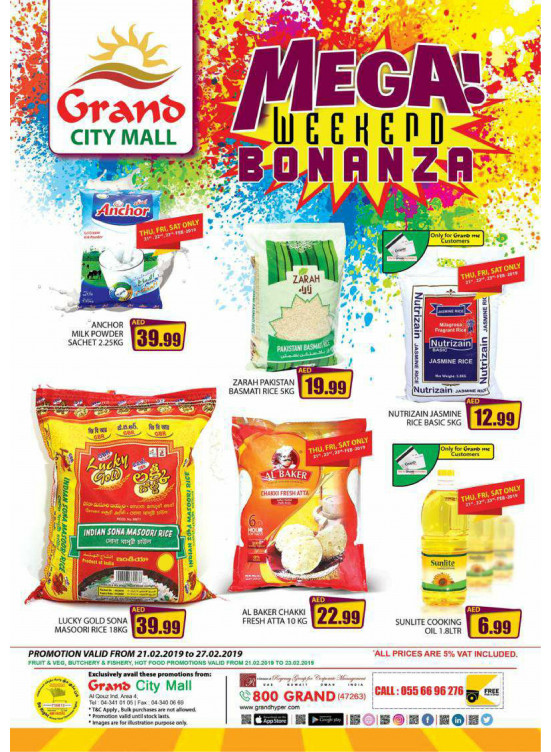 Mega Weekend Bonanza - Grand City Mall
