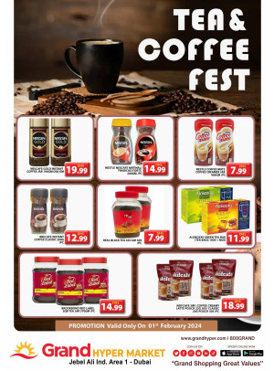Tea & Coffee Fest - Grand Hypermarket Jebel Ali
