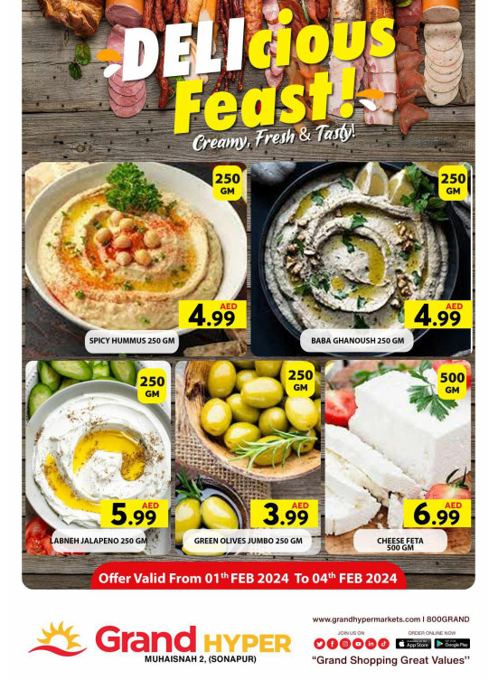 Delicious Feast - Grand Hyper Muhaisnah