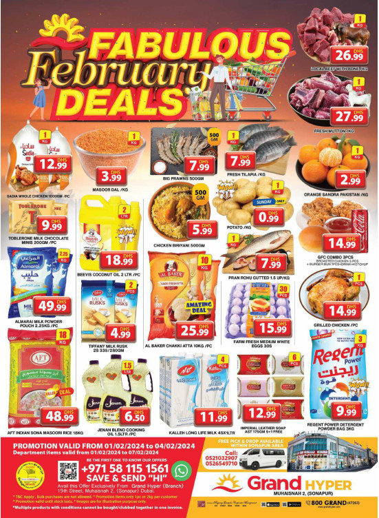 Weekend Deals - Grand Hyper Muhaisnah