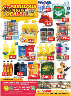Weekend Deals - Grand Express Nuzul
