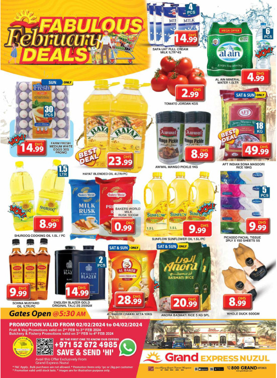 Weekend Deals - Grand Express Nuzul