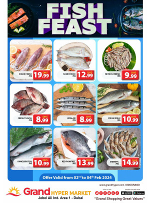 Fish Feast - Grand Hypermarket Jebel Ali