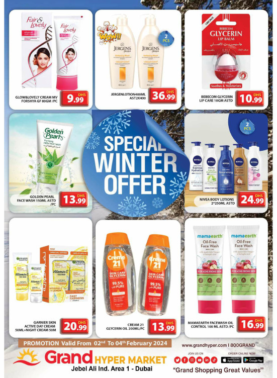 Winter Offers - Grand Hypermarket Jebel Ali