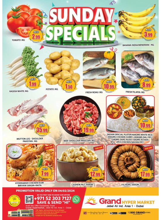Sunday Blast - Grand Hypermarket Jebel Ali