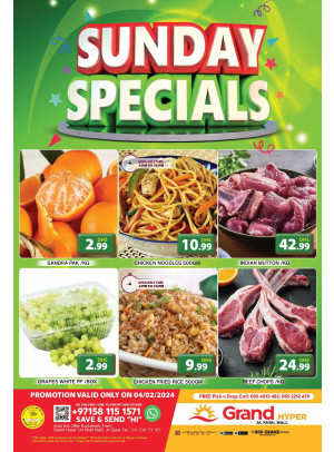 Sunday Blast - Grand Hyper Al Khail Mall