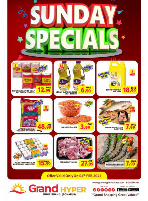 Surprise Deals - Grand Hyper Muhaisnah