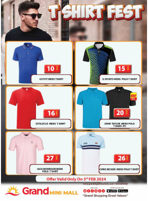 T-Shirt Fest - Grand Mini Mall