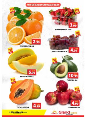 Fruitilicious Tuesday - Grand Hyper Al Khail Mall