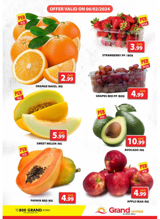 Fruitilicious Tuesday - Grand Hyper Al Khail Mall