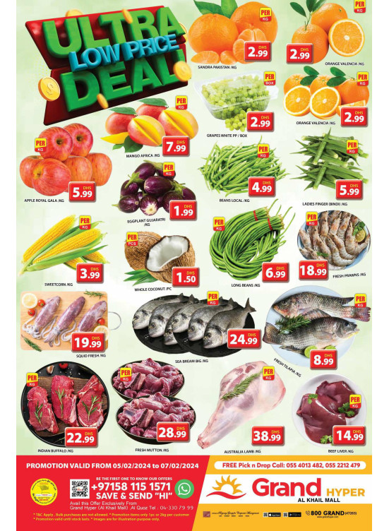 Ultra Low Price Deal - Grand Hyper Al Khail Mall