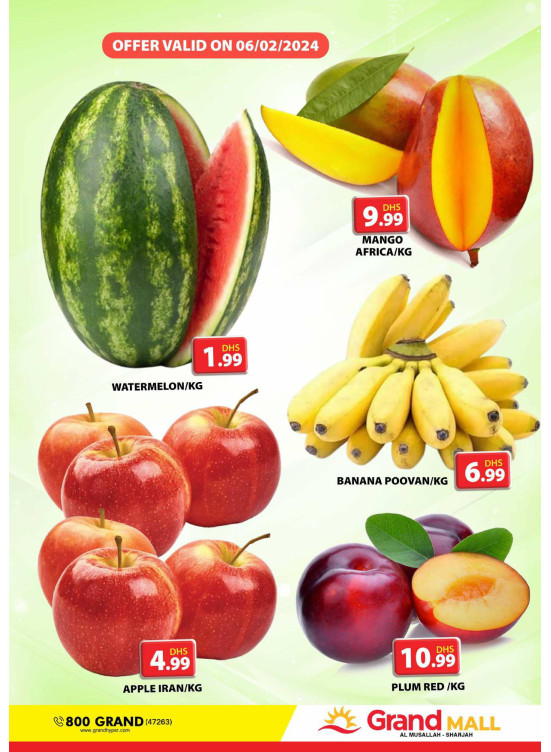 Fruitilicious Tuesday - Grand Mall Sharjah