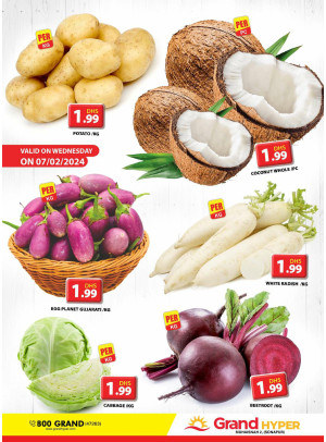 Veggie Wednesday - Grand Hyper Muhaisnah