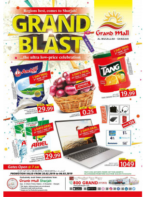 Grand Blast - Grand Mall Sharjah