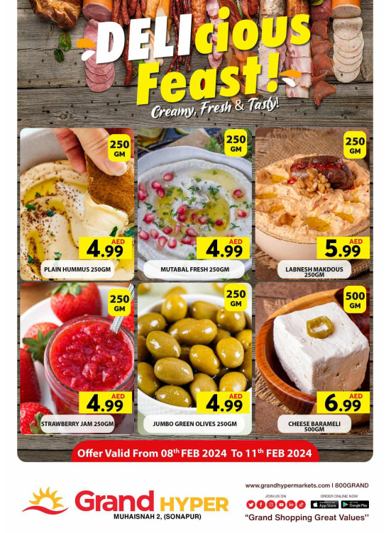 Delicious Feast - Grand Hyper Muhaisnah
