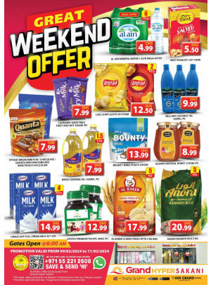 Weekend Deals - Grand Hyper Sakani