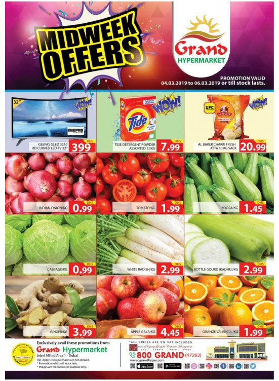 Midweek Offers - Grand Hypermarket Jebel Ali