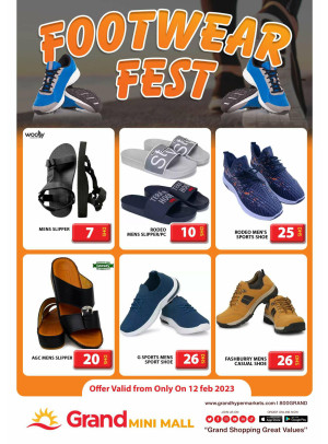 Footwear Fest - Grand Mini Mall