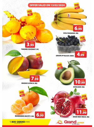 Fruitilicious Tuesday - Grand Hyper Al Khail Mall