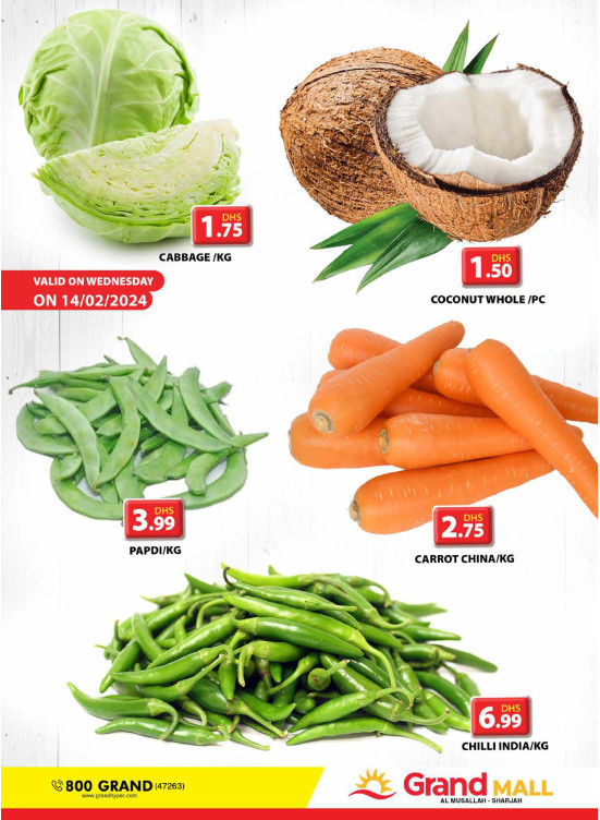 Veggie Wednesday - Grand Mall Sharjah