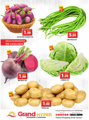 Veggie Wednesday - Grand Hyper Muhaisnah