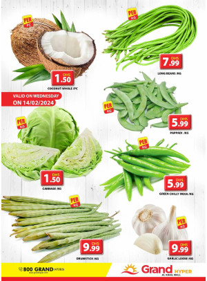 Veggie Wednesday - Grand Hyper Al khail Mall