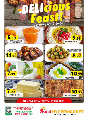 Delicious Feast - Wasl Village, Dubai