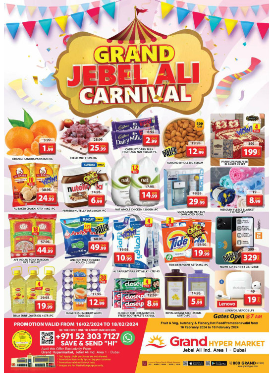 Weekend Deals - Grand Hypermarket Jebel Ali