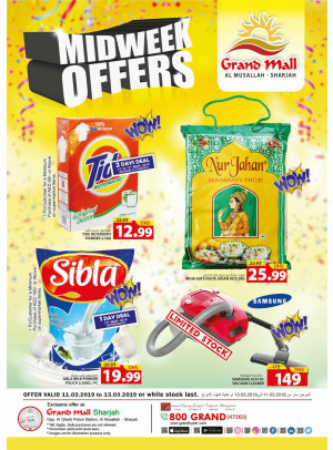 Midweek Offers - Grand Mall Sharjah
