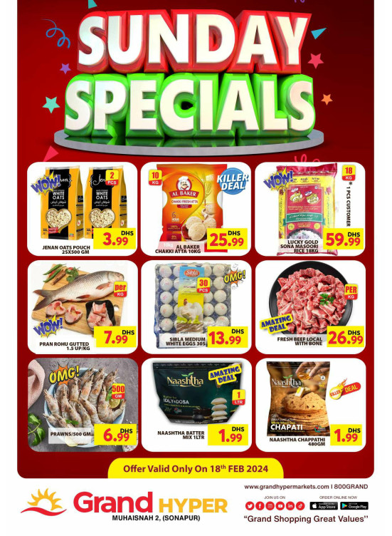 Surprise Deals - Grand Hyper Muhaisnah