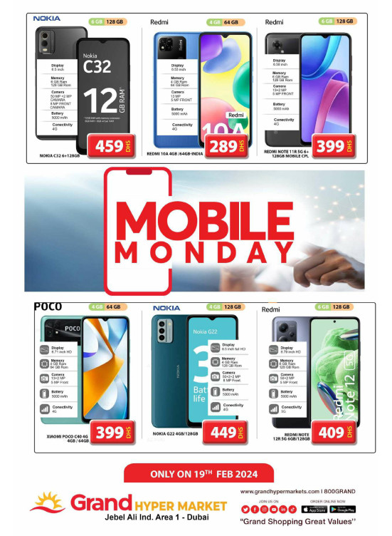 Monday Deals - Grand Hypermarket Jebel Ali