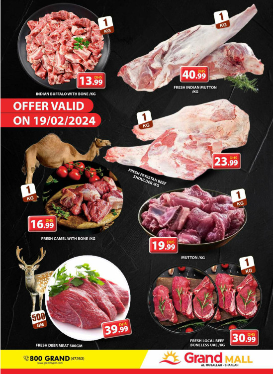 Meat Monday - Grand Mall Sharjah