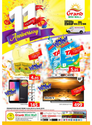 Anniversary Offers - Grand Mini Mall