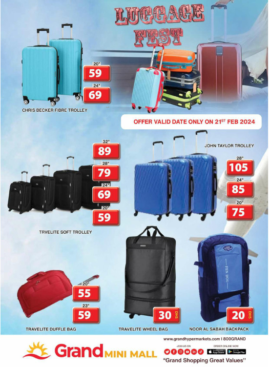 Luggage Fest - Grand Mini Mall