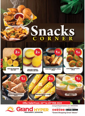 Snacks Corner - Grand Hyper Muhaisnah