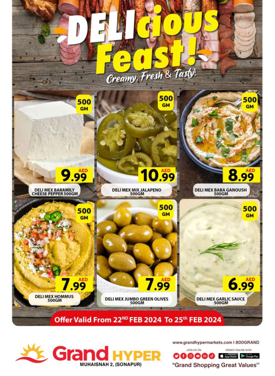 Delicious Feast - Grand Hyper Muhaisnah
