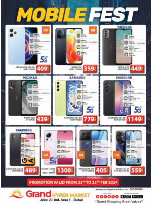 Mobile Fest - Grand Hypermarket Jebel Ali