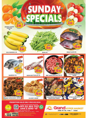 Sunday Blast - Grand Hypermarket Jebel Ali