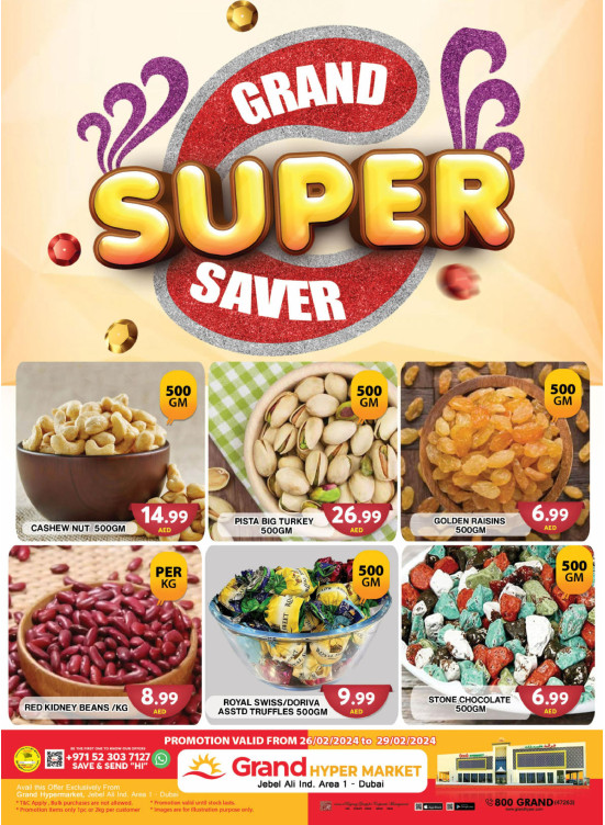 Grand Super Saver - Grand Hypermarket Jebel Ali