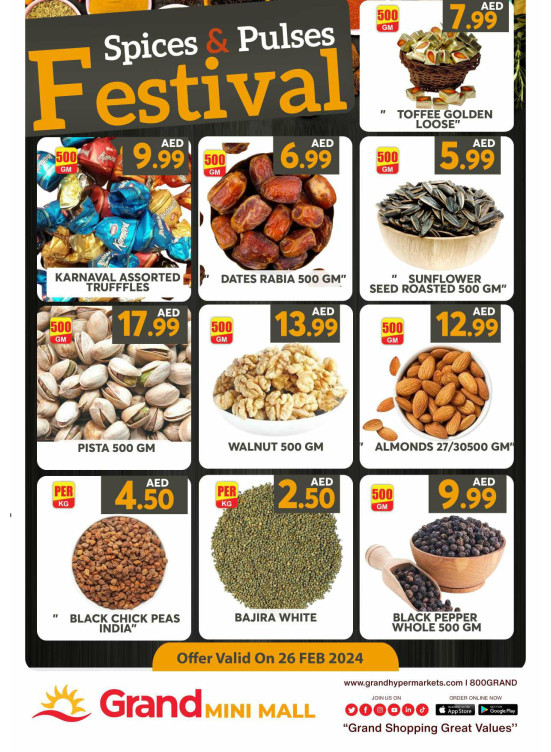 Spices & Pulses Festival - Grand Mini Mall