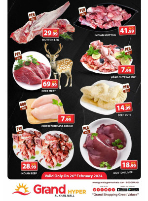 Meat Monday - Grand Hyper Al Khail Mall
