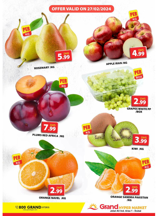 Fruitilicious Tuesday - Grand Hypermarket Jebel Ali