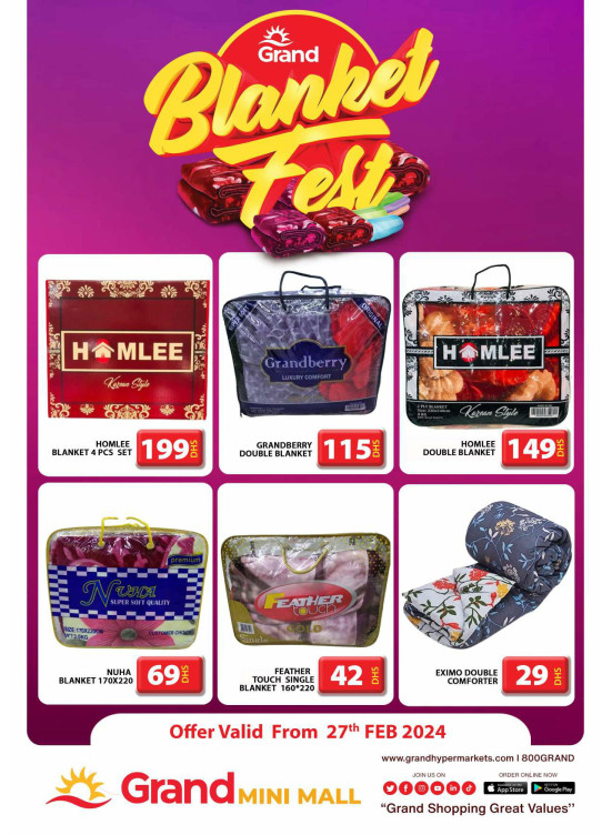 Blanket Fest - Grand Mini Mall