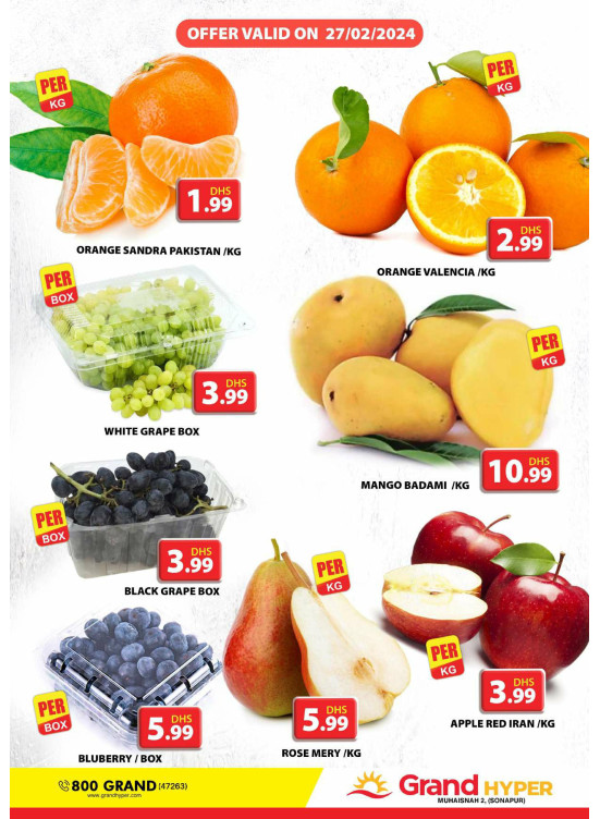 Fruitilicious Tuesday - Grand Hyper Muhaisnah